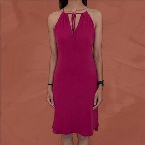 COLLETTE DINNIGAN SILK DRESS